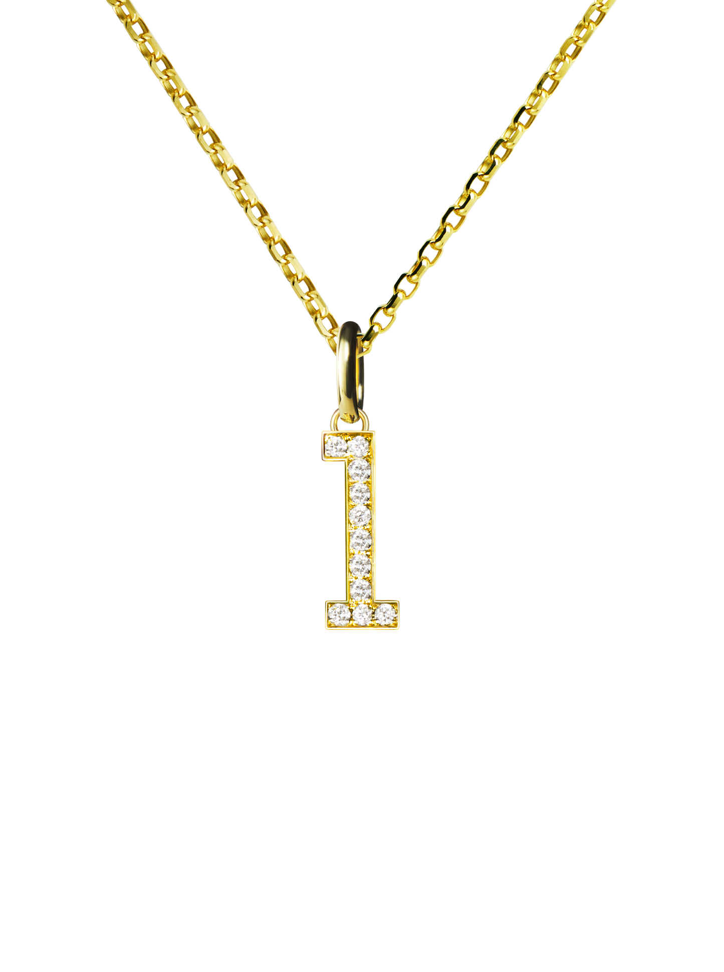 NUMERAL 1 | PENDANT | DIAMOND