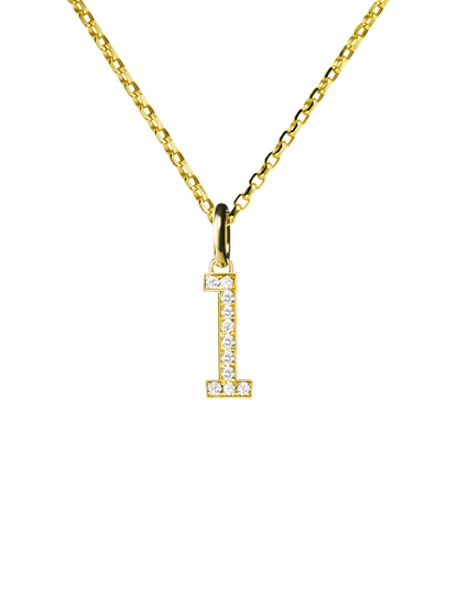 NUMERAL 1 | PENDANT | DIAMOND