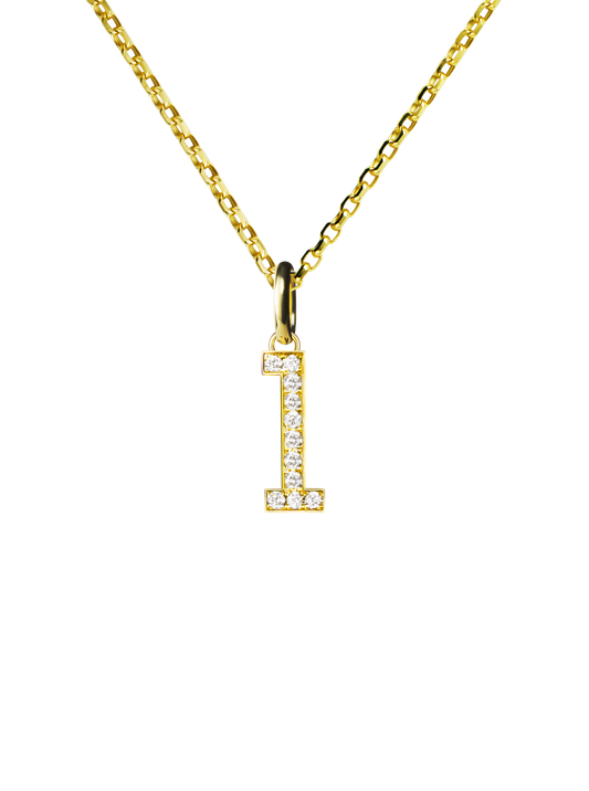 NUMERAL 1 | PENDANT | DIAMOND