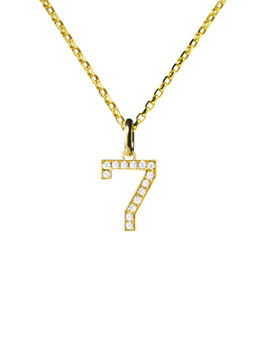 NUMERAL 7 | PENDANT | DIAMOND