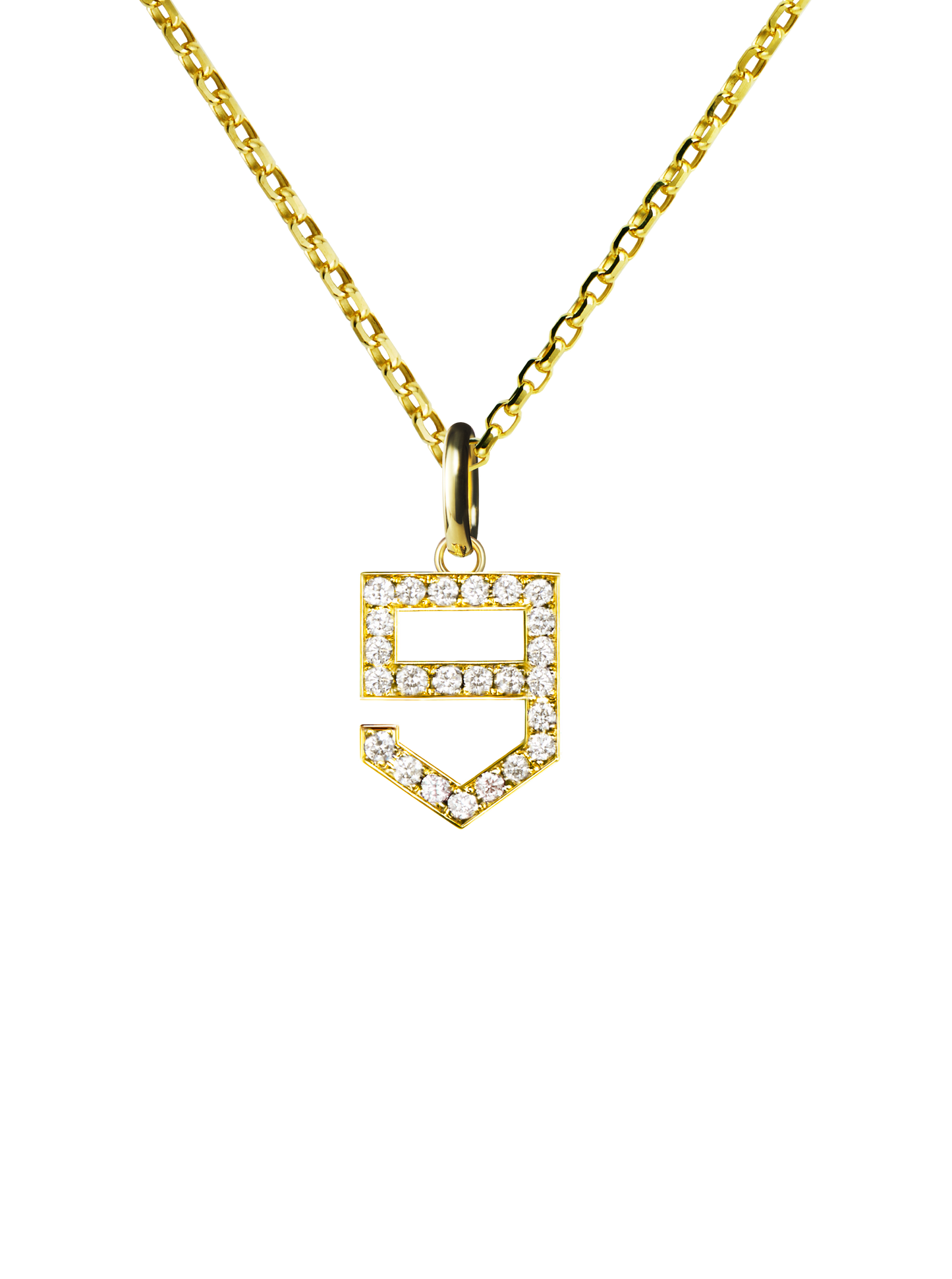 NUMERAL 9 | PENDANT | DIAMOND