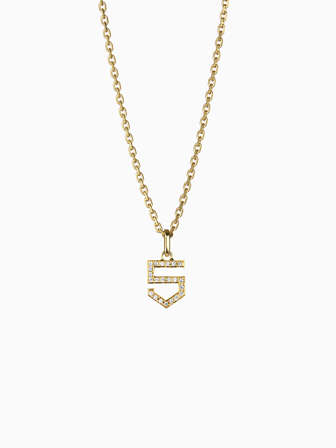 NUMERAL 5 | PENDANT | DIAMOND