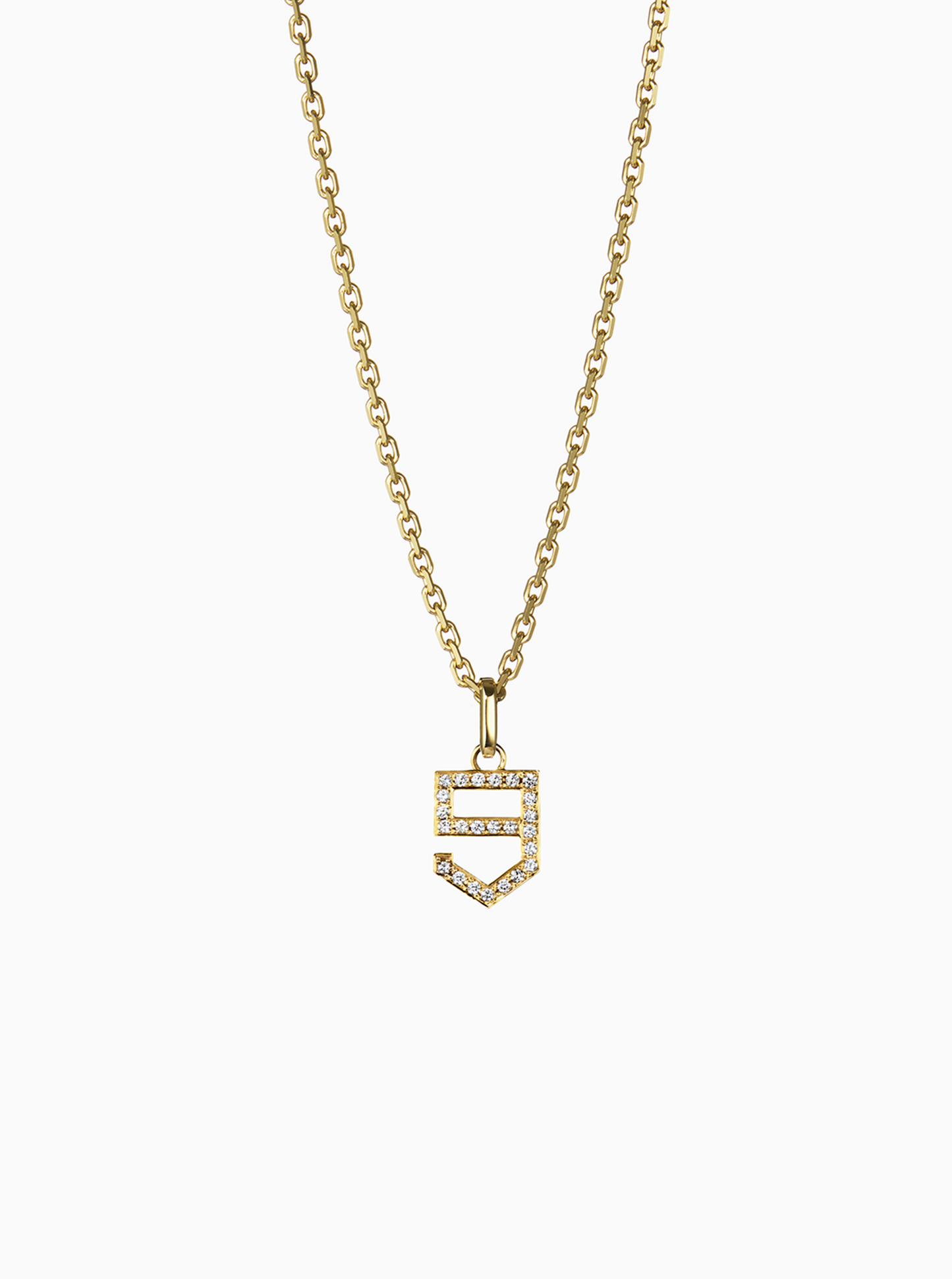 NUMERAL 9 | PENDANT | DIAMOND