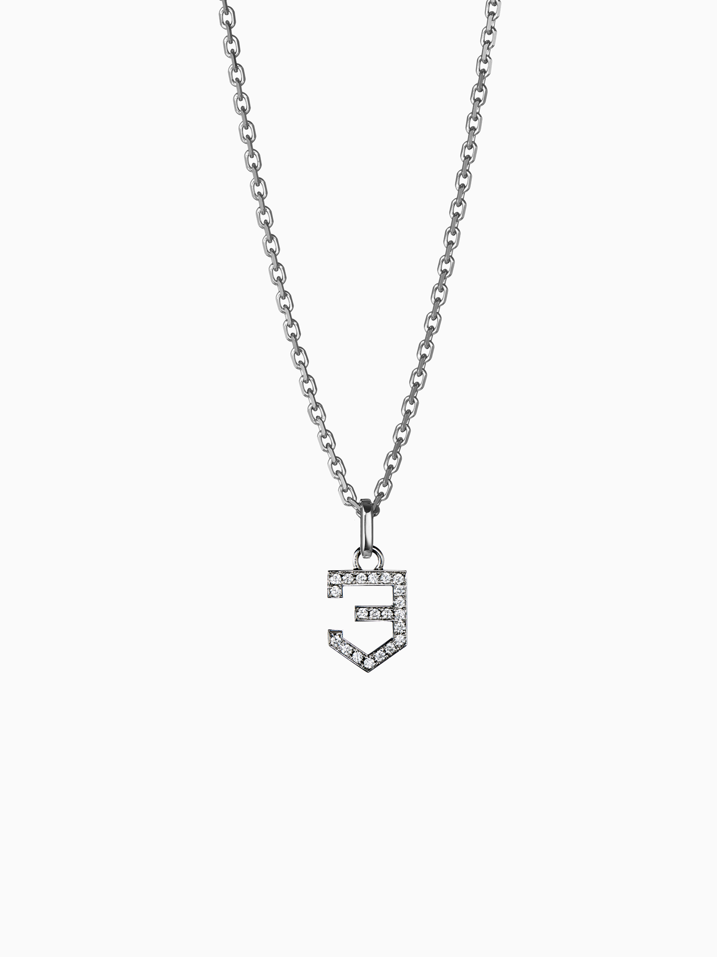 NUMERAL 3 | PENDANT | DIAMOND